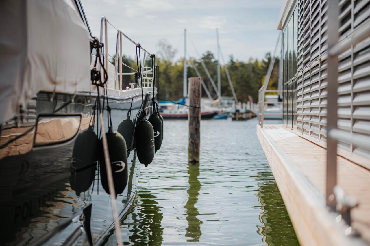 פנמינדה Schwimmendes Ferienhaus "Trinity" Ihr Seahome Auf Der Ostsee מראה חיצוני תמונה
